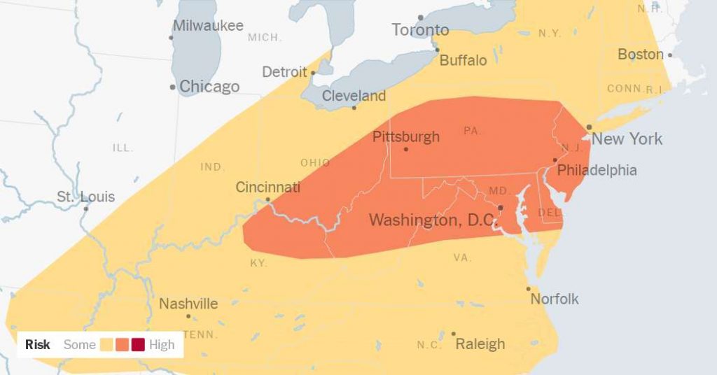 Tuesday Forecast: Millions In Northeast Face Heavy Rain and Powerful Winds Tuesday Forecast: Millions In Northeast Face Heavy Rain and Powerful Winds
