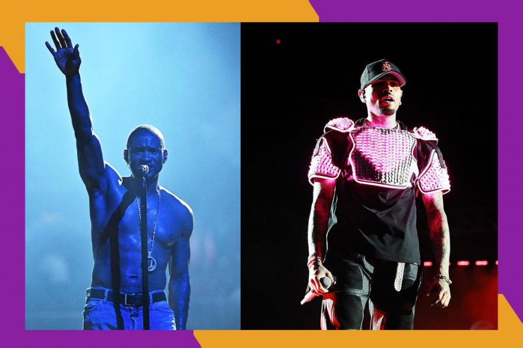 What songs are on Usher and Chris Brown's setlist? Get tickets
