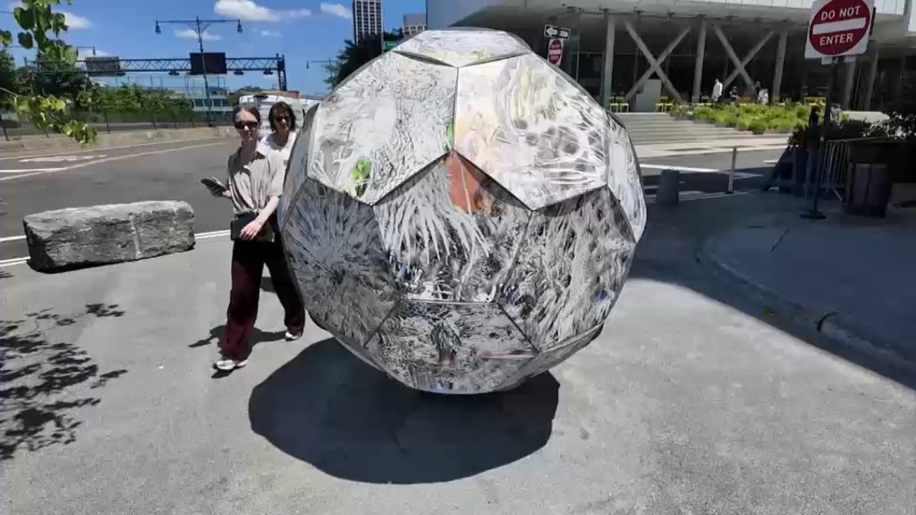 World Cup: 23 soccer ball art installations featured across NYC, New Jersey